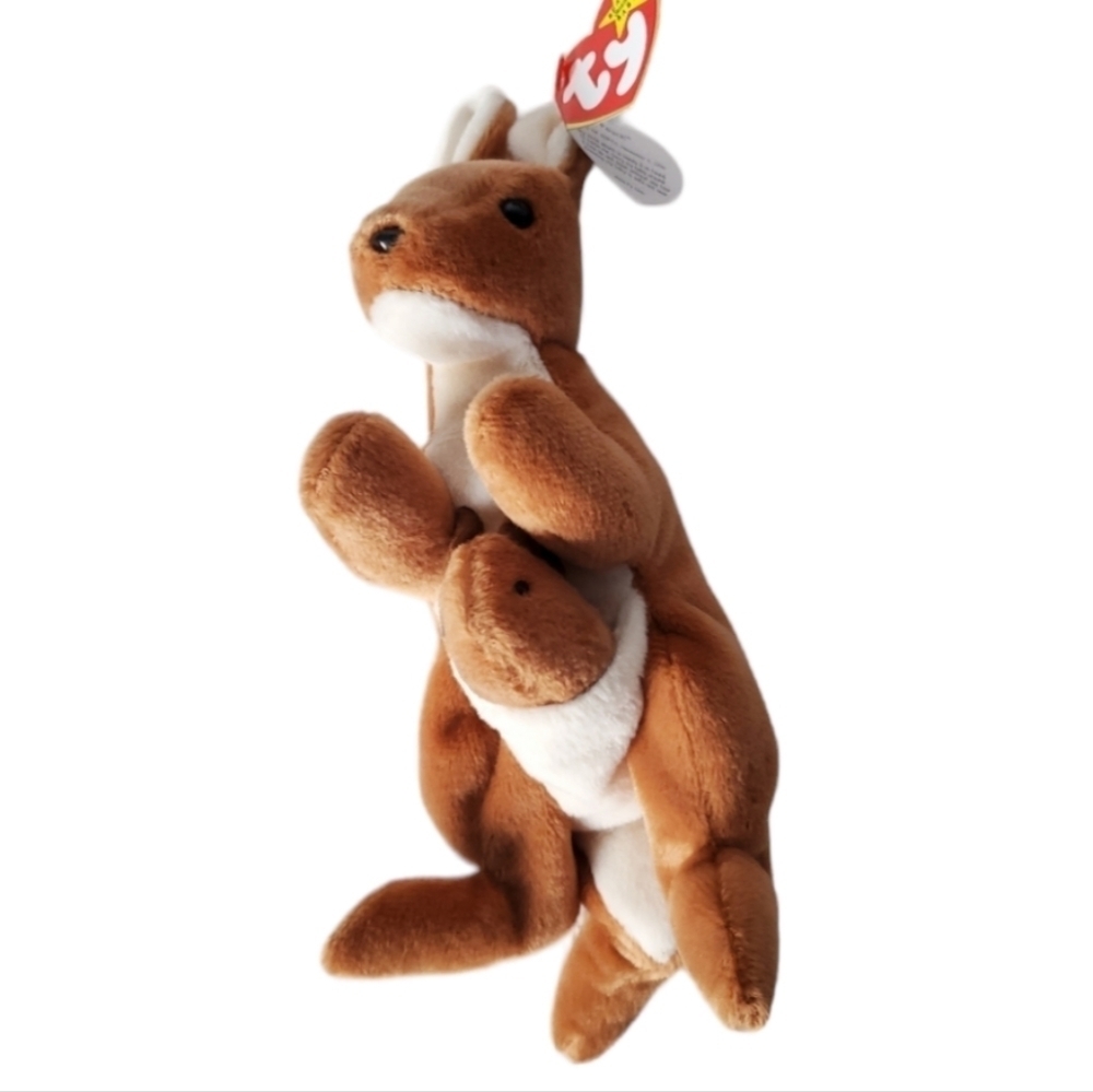 POUCH NWT Ty Beanie Babies The Kangaroo Vintage
